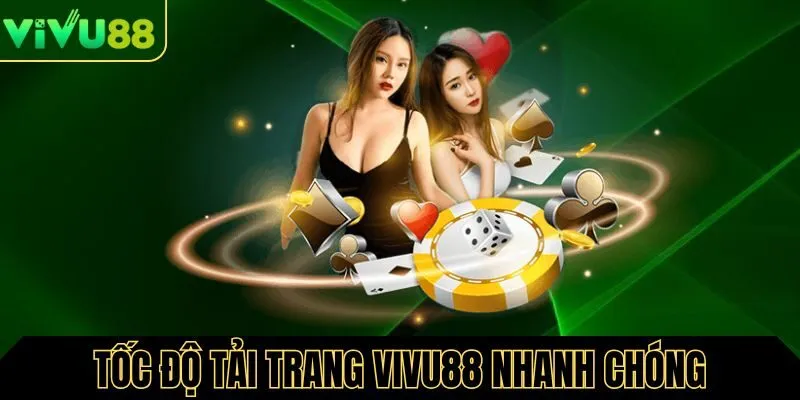 Tốc độ tải trang tại Vivu88 nhanh chóng, mượt mà